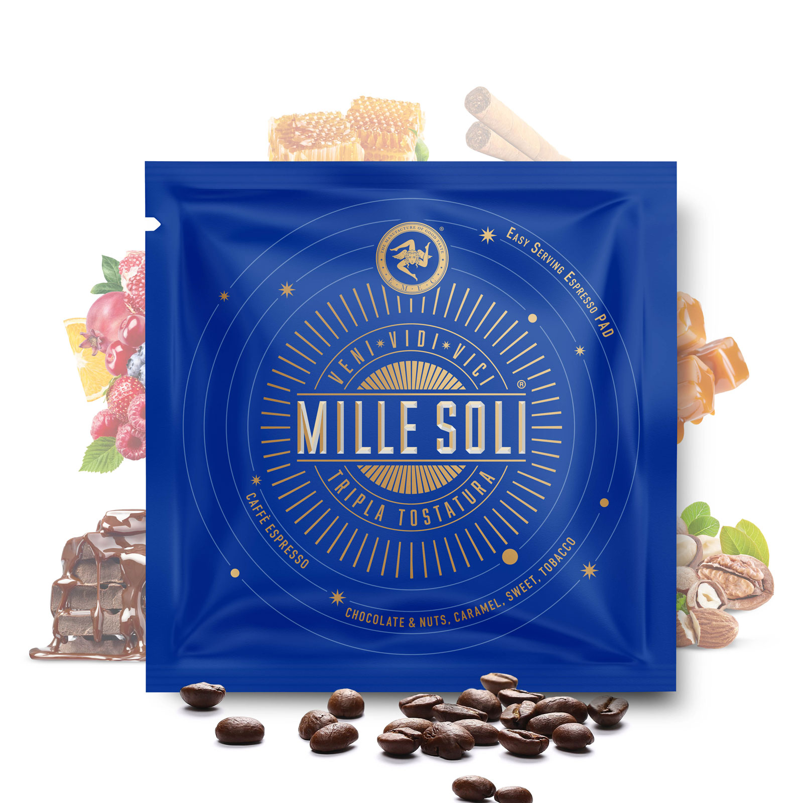 MILLE SOLI - Caffè Espresso - E.S.E Pads