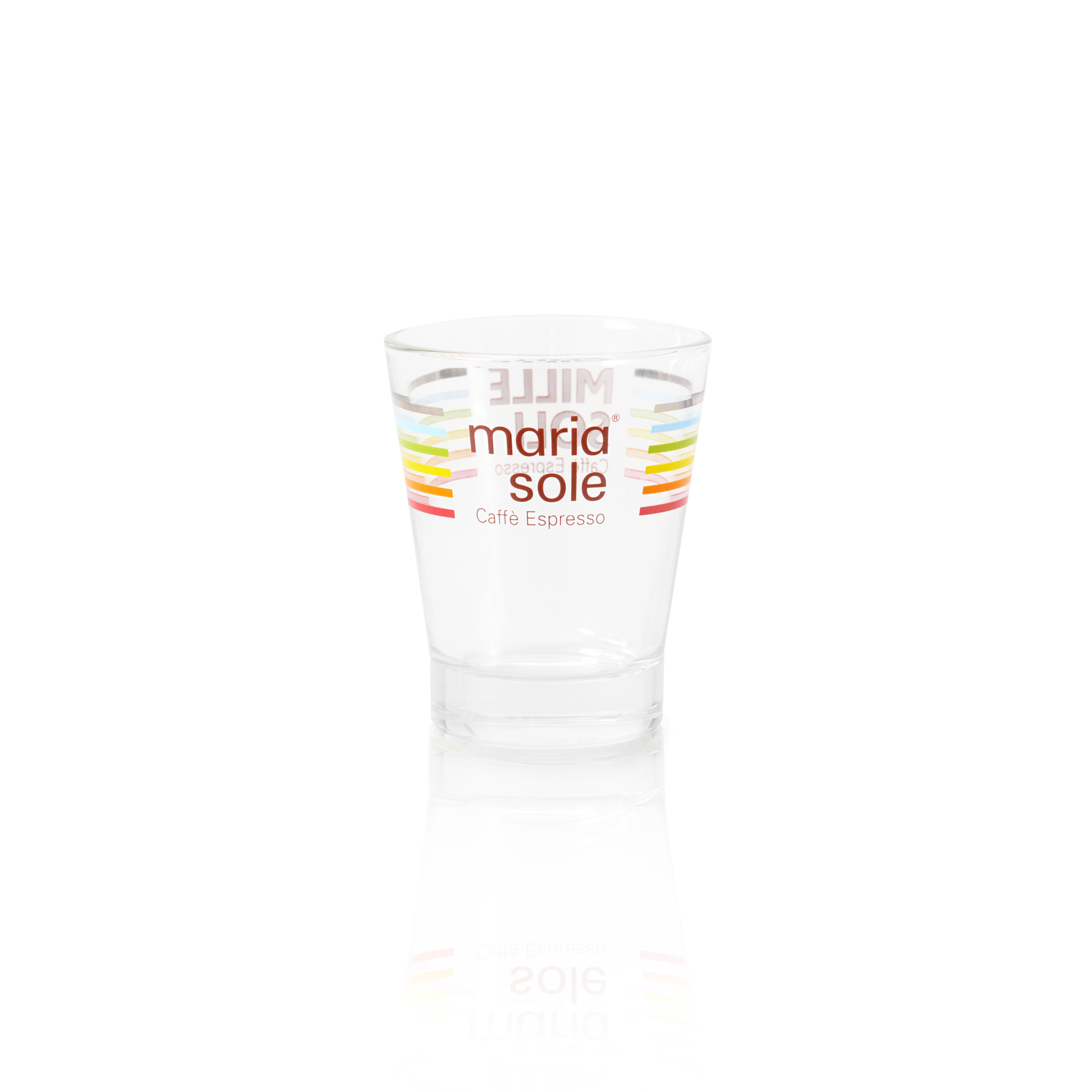MARIASOLE & MILLE SOLI Espresso Wasser Glas