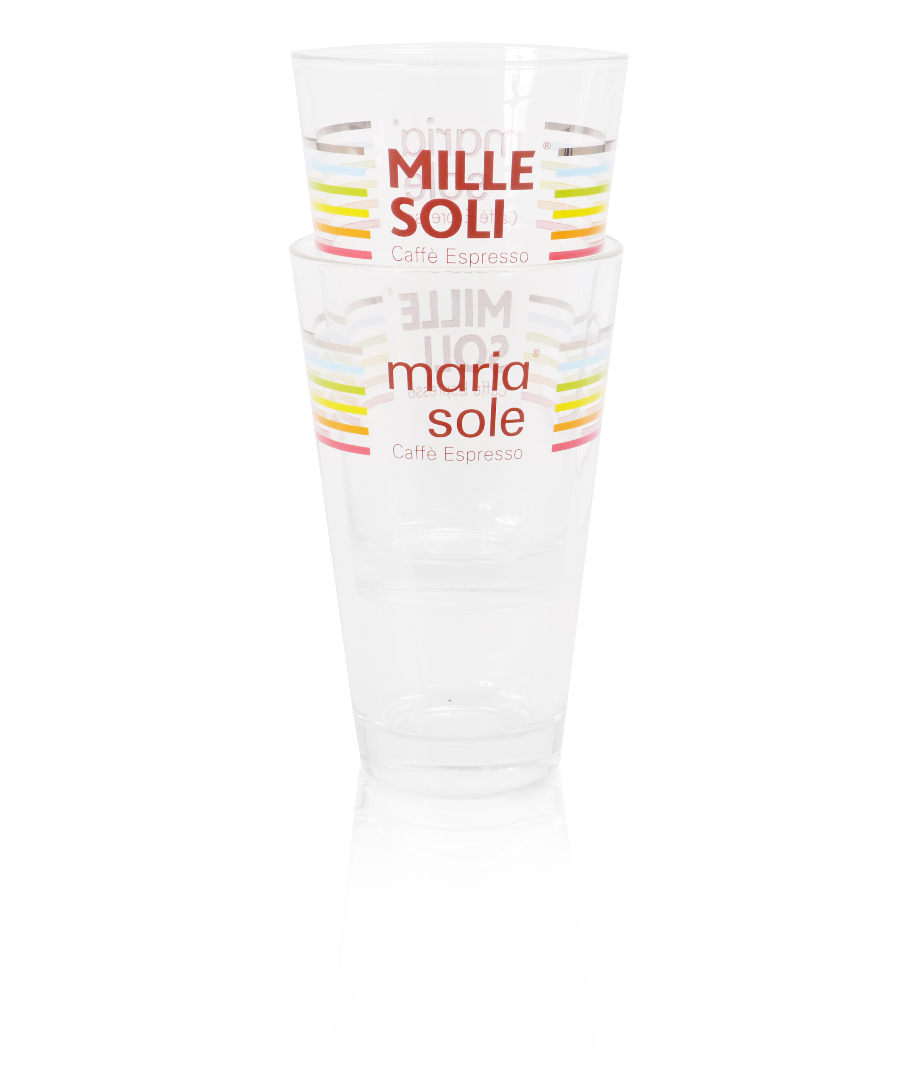 MARIASOLE & MILLE SOLI Latte Macchiato Glas